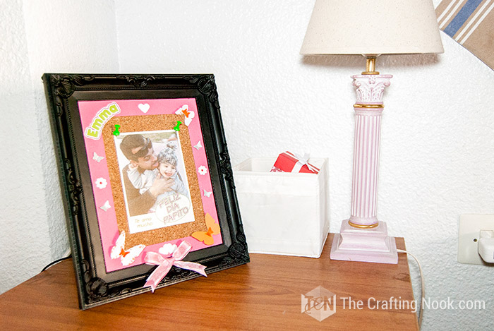 Father’s Day Cork Photo Frame decoration