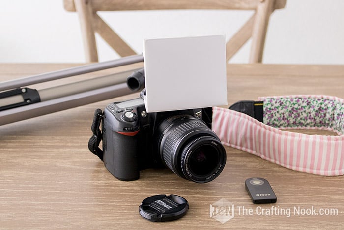 general view of Inexpensive Flash Diffuser for DSLR Built-in flash