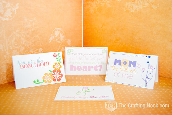 Mothers Day Mini Cards Printable Freebie The Crafting Nook