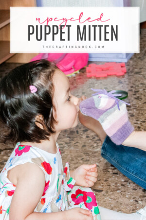 DIY Upcycled Puppet Mitten