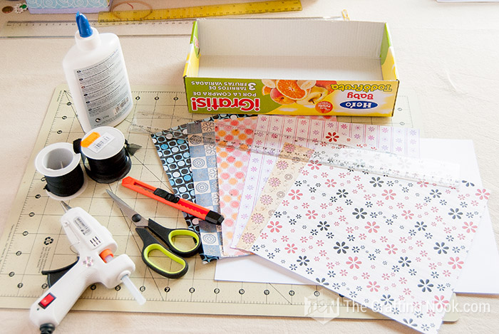 Desk Organizer Idea: Upcycled Boxes for Craft Supplies Storage - The  Crafting Nook