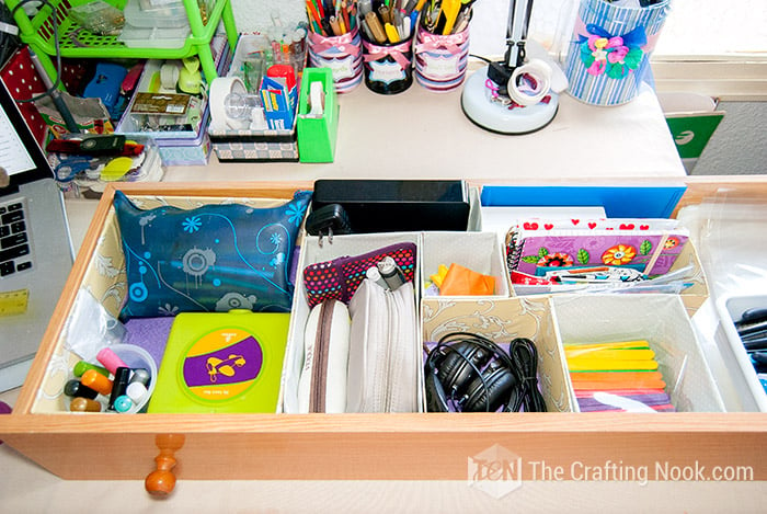 Easy Drawer Organizing