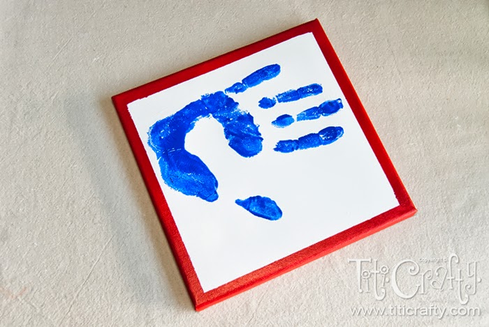 DIY Family Math Handprints Wall Art | The Crafting Nook