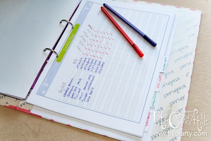 Old Blogging Planner