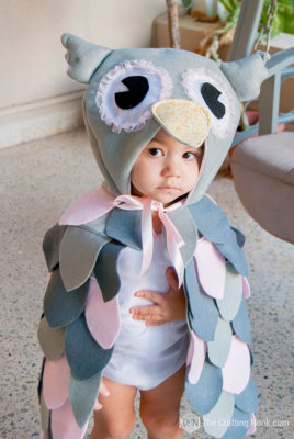 Matching DIY Owl Costumes for Mom & Daughter - The Crafting Nook