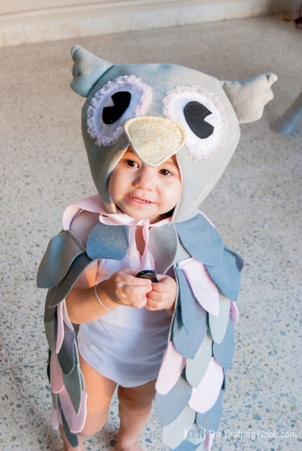 Matching DIY Owl Costumes for Mom & Daughter - The Crafting Nook