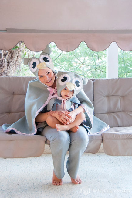 DIY Matching Owl Halloween Costume Fun