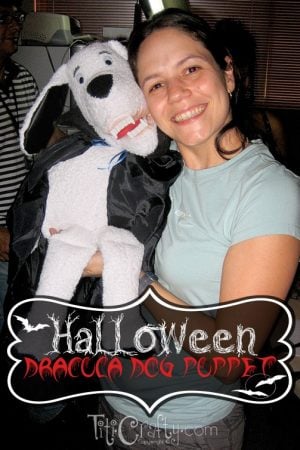 Halloween Dracula Dog Puppet #halloweenshow #halloweenparty #halloweenproject