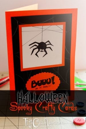 Halloween Spooky Crafty Cards #halloweencards #halloweengift #halloweenideas