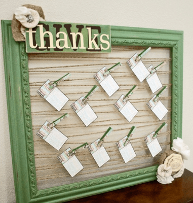 Make a Thanksgiving Blessing Board! by Wipperberry @ Tatertots & Jello