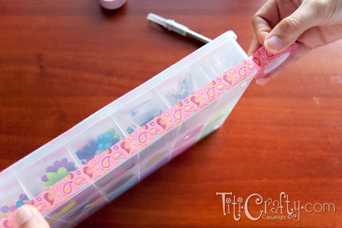 Diy Washi Tape Box/homemade washi tape storage box/cardboard reuse idea/diy washi  tape organizer 