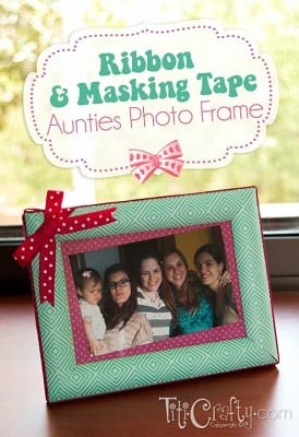 Masking Tape Photo Frame