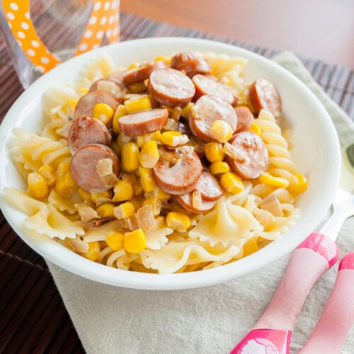 Sausage and Corn Kids Pasta cover