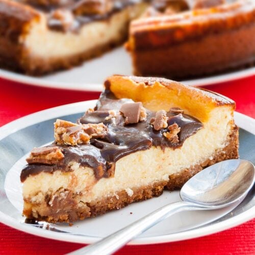 Snickers Cheesecake Recipe cover image