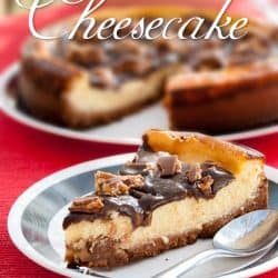 Snickers Bars Chunks Cheesecake Recipe #Cheesecakerecipe #snickersrecipe #snickerscheesecake