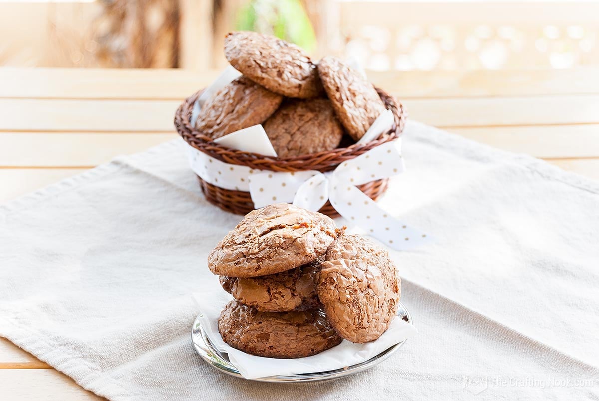 General view of all the Brownie Batter Cookies with Mars Chocolate Bars