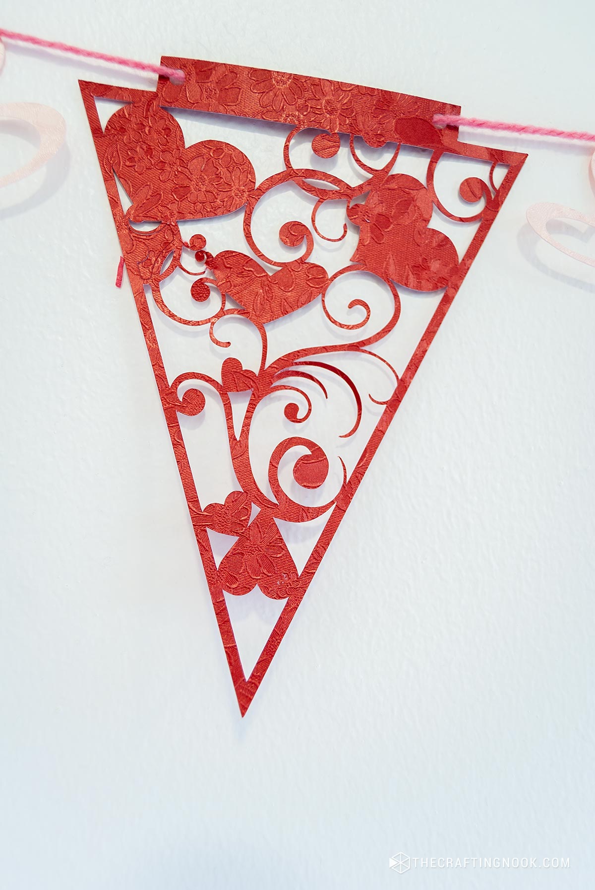 close up of red bunting
