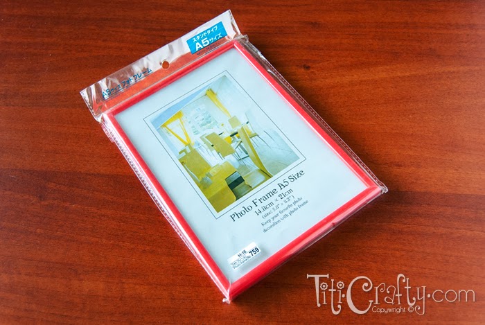 view of the  photo frame bought