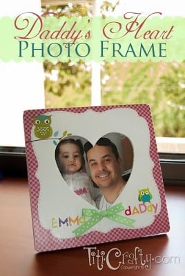 Father’s Day Mod Podge Photo Frame 