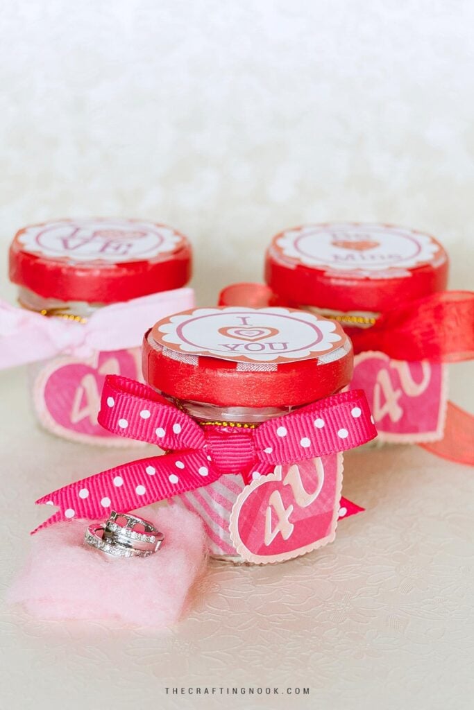 How to Upcycle Glass Jars for Valentine's Day Gift Boxes Cover Image