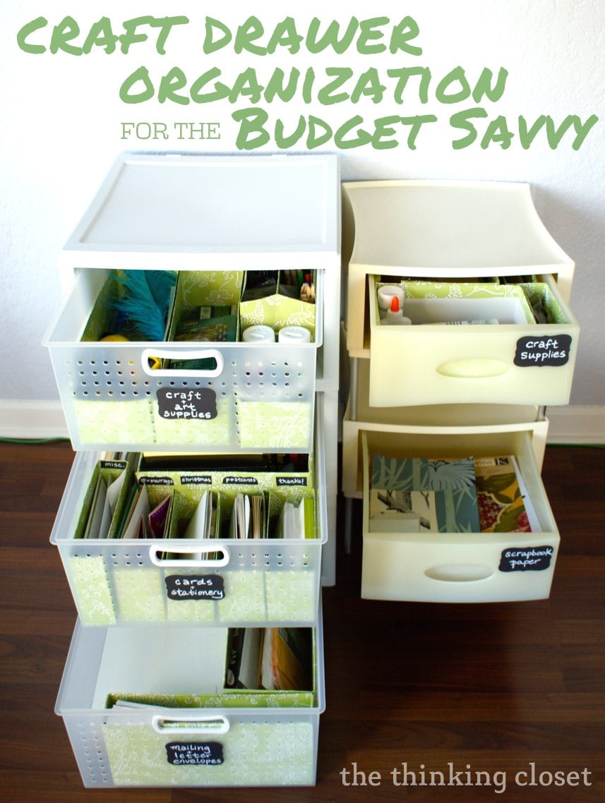 30+ Clever Ways to Organize Your Craft Supplies