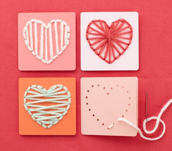 How To: Make Heart-Sewn Valentine by Real Simple