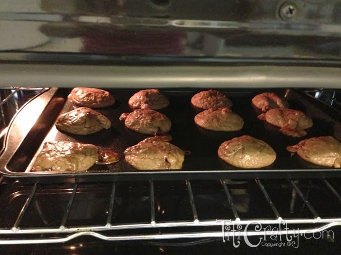 bownies cokies chip cookies being baked