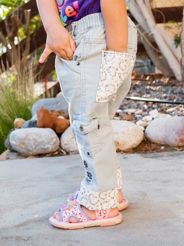 How to Lengthen Pants That Are Too Short with cuffs