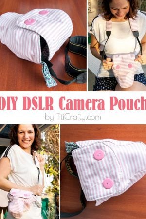 DIY DSLR Camera Pouch with Free Pattern