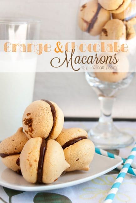 Orange and Chocolate Macarons Recipe