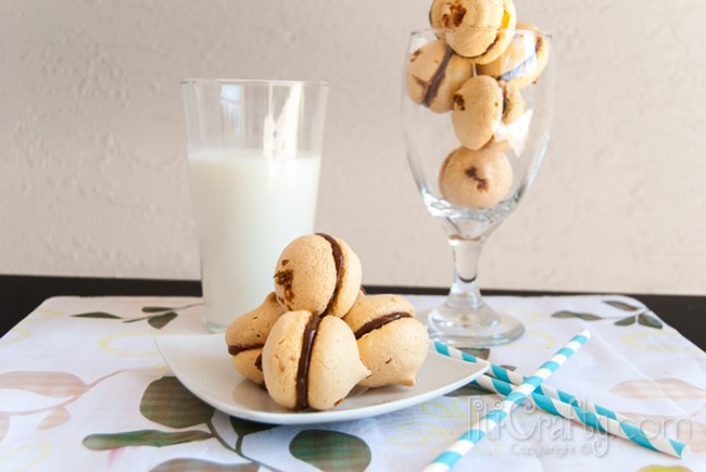 Orange-and-Chocolate-Macarons-Easy-Recipe