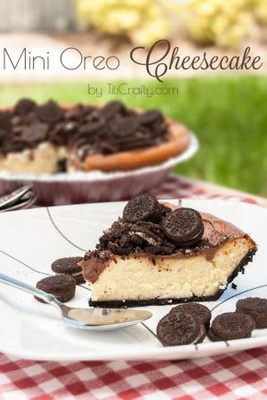 Mini Oreo Cheesecake Recipe