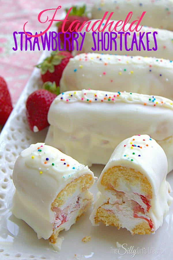 Handheld Strawberry Shortcakes
