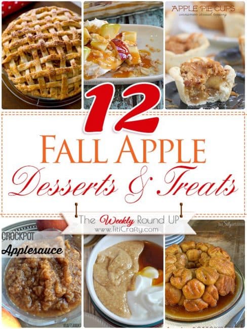 12 Fall Apple Desserts and Treats 