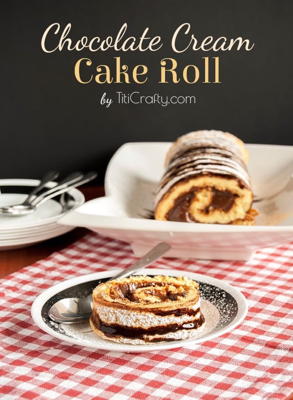 Chocolate Cream Cake Roll COVER