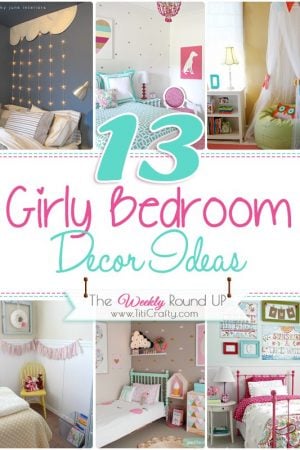 13 Girly Bedrooms Decor Ideas {The Weekly Round Up}