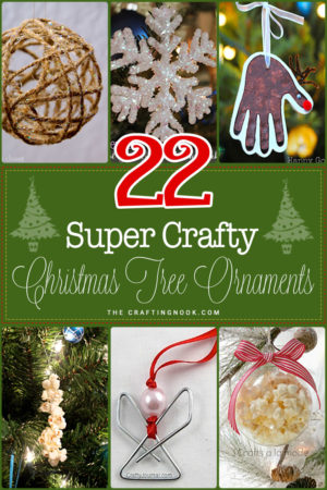 22 Crafty Christmas Tree Ornaments