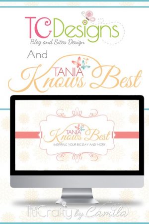 TCDesigns Brand Design Tania Knows Best #blogdesign #weblogdesign #cuteblogdesign #Logodesign
