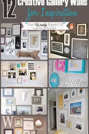 12 Creative Gallery Walls for Inspiration #gallerywalls #creativegallerywalls #inspiration