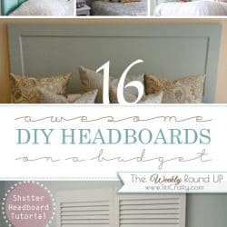 16 Awesome DIY Headboards on a budget 16 Awesome DIY Headboards on a budget #diyheadboards #headboardprojects #lowbudgetheadboards