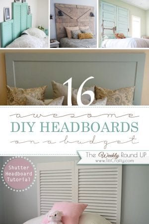 16 Awesome DIY Headboards On A Budget The Crafting Nook   DIY Headboards On Budget 300x450 