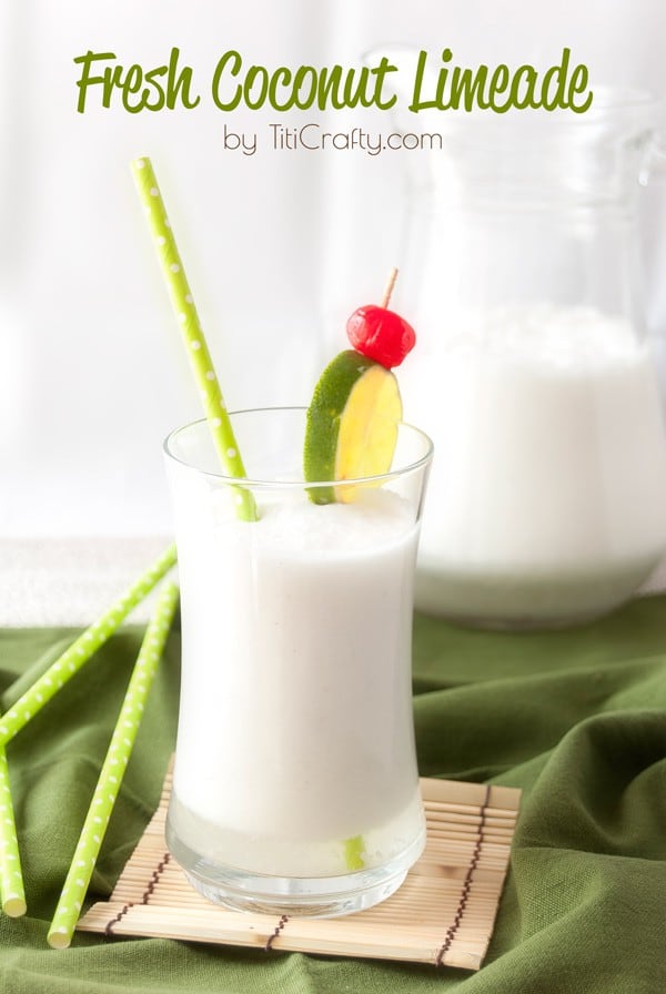 Fresh Coconut Limeade