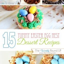 15 Yummy Easter Egg Nest Desserts 15 Yummy Easter Egg Nest Desserts #Recpes #easterdesserts #eggnestdesserts