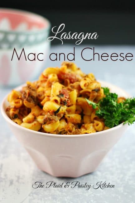 Lasagna Mac & Cheese 