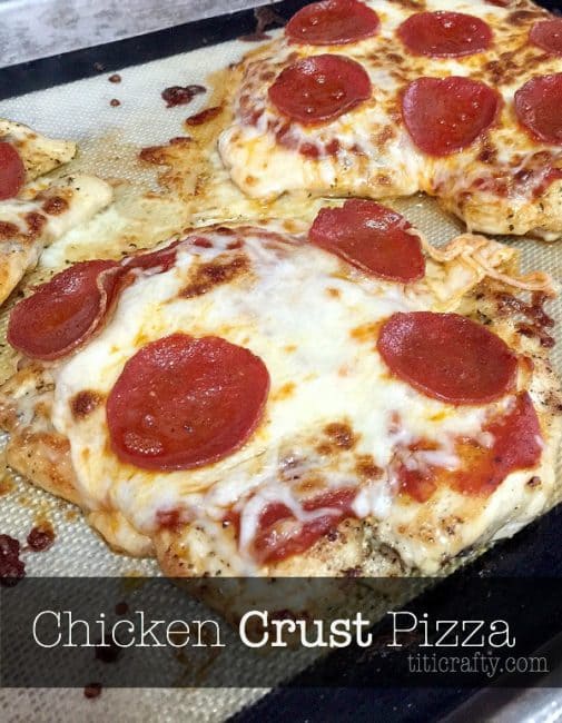 Delicious Chicken Crust Pizza The Crafting Nook   Chicken Crust Pizza 505x650 