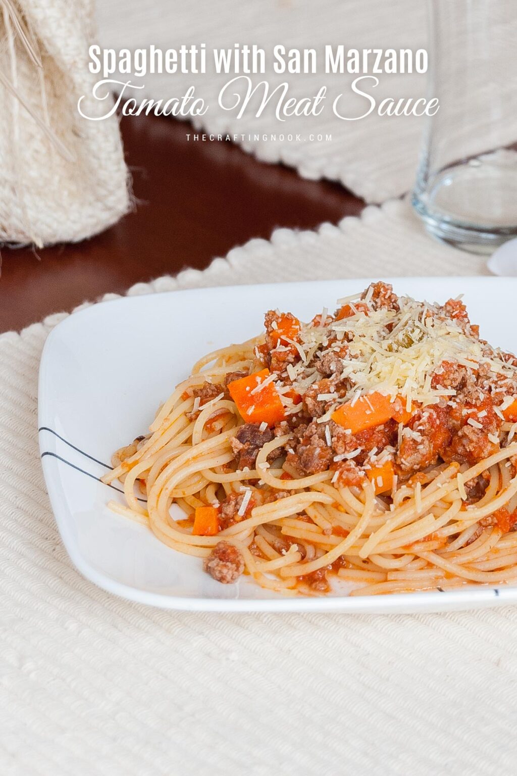 San Marzano Tomatoes Sauce Pasta with Meat The Crafting Nook