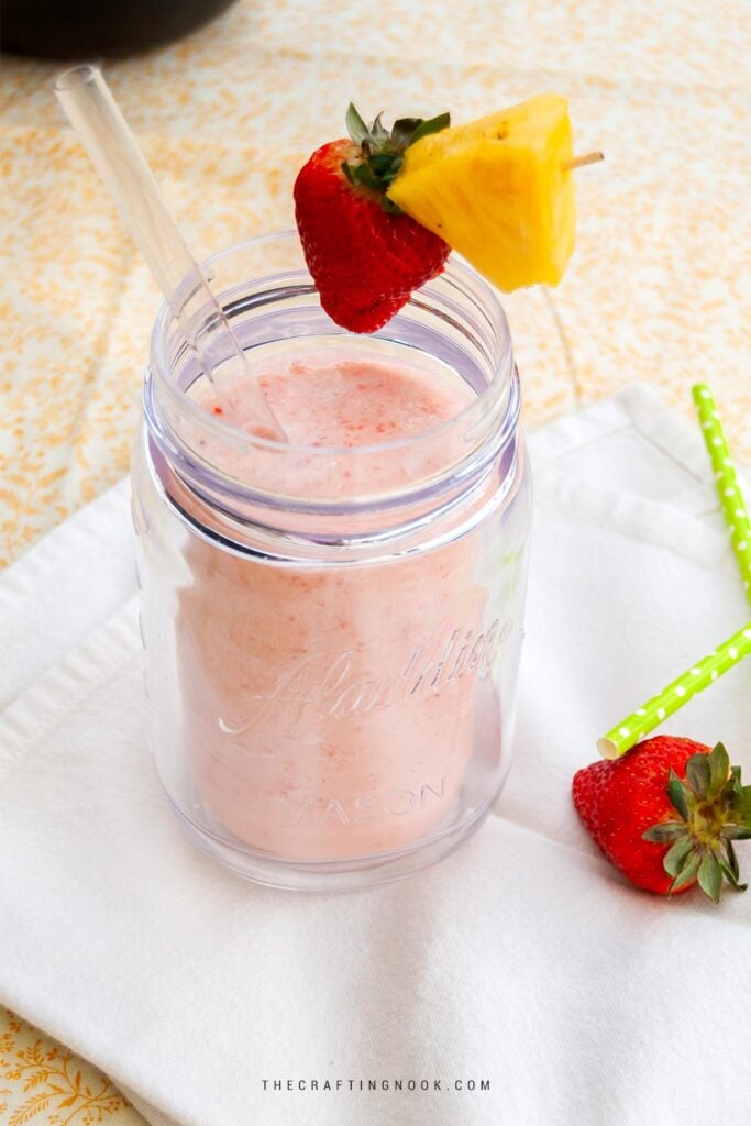 Strawberry Pina Colada Recipe cover Image