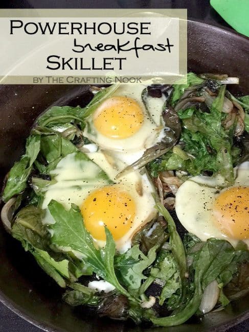 Powerhouse Breakfast Skillet Recipe #breakfastrecipe #skilletrecipe #breakfastidea