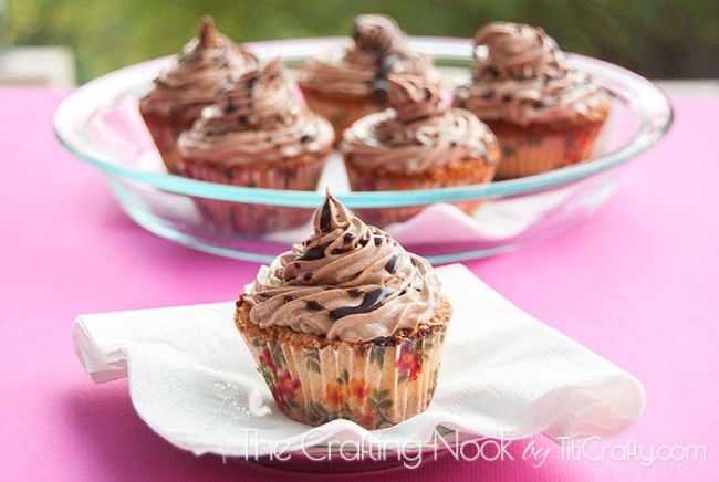 Orange-Cupacakes-with-delicious-Nutella-Buttercream-Frosting