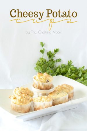 Cheesy Potato Cups Easy Recipe #potatorecipe #cheesypotato #easyrecipe